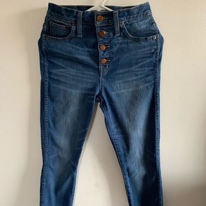 Madewell high waisted jeans